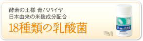 18種類の乳酸菌